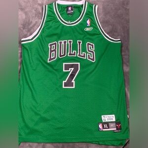 Ben Gordon Chicago Bulls 2006 St. Patty day Vintage Jersey